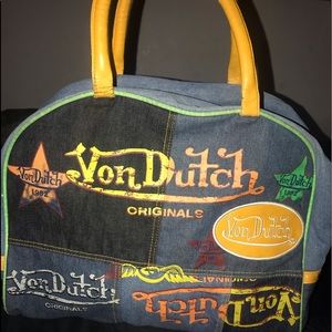 Von Dutch Vintage 2000’s Y2K Large Bag